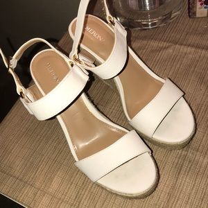 White wedges